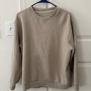 Lulul Men Lululemon Tan and cream sweatshirt #tan #cream 🌟